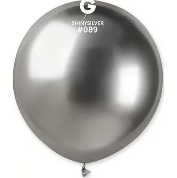 Balónek Balónek 48cm/19" #089 SHINY stříbrný 25 ks