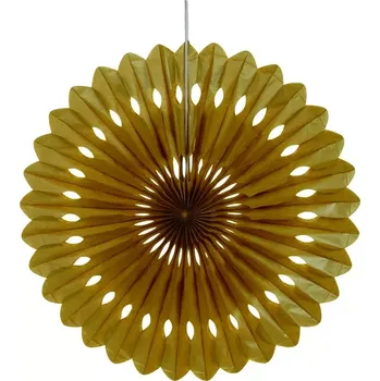 Konfeta Dekorační rozeta zlatá (Dekorační rozeta zlatá)