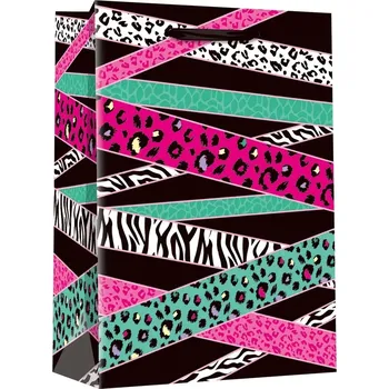 Dárková taška Dárková taška M - Zvířecí pruhy (Dárková taška M - Zvířecí pruhy)