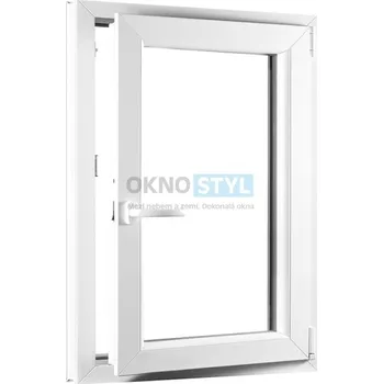 Okno OKNOSTYL.cz sklepní okno plastové 600 x 900 cm OLIMPIA 60 AD jednokřídlé, pravé