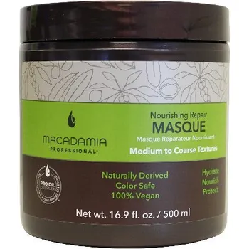 Vlasová regenerace Macadamia Nourishing Repair Masque ( suché a poškozené vlasy ) - Vyživující maska s hydratačním účinkem 30 ml