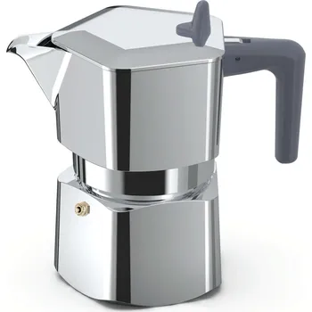 Moka konvice PEZZETTI PENTAEXPRESS 3 tz - moka konvička hliníková, stříbrná