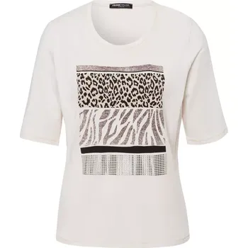 Dámské tričko FRANK WALDER dámské triko světle béžové s potiskem