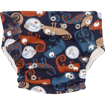 Plena Mamatti Látková plenka EKO sada - kalhotky + 2 x plenka, vel. 5-14 kg, Chameleon