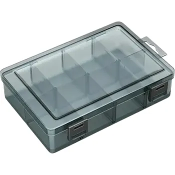 Autodílna Plastová krabička na šroubky 8 přihrádek 19.8 x 13.5 x 4.8 cm Úložný box na nářadí Součástky Vrtáky Elektroniku