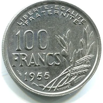 FRANCIE. 100 francs 1955.