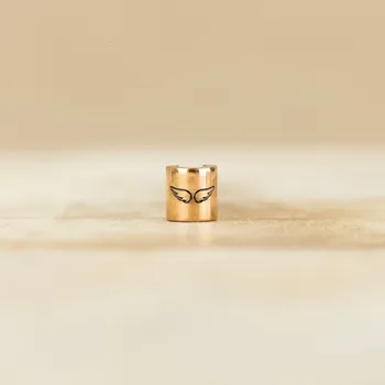 Korálek Andělská křídla - na prstýnek Barva: Rosegold