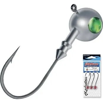 Rybářský háček Kamatsu jigová hlavička 3D Holo 6gr 1h 3ks