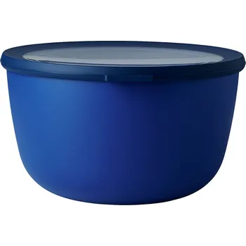 MEPAL Cirqula Vivid Blue 3 l - plastová kuchyňská mísa s poklicí