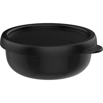 Dóza na potraviny MEPAL LUMINA 250 ml - těsnící dóza na potraviny z plastu bez BPA do mikrovlnky a mrazničky, černá