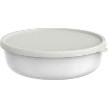 Dóza na potraviny MEPAL LUMINA 2 l - těsnící dóza na potraviny do mikrovlnky a mrazáku, bez BPA, bílá