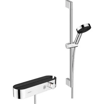 Hansgrohe Pulsify Select - Sprchový set Relaxation s termostatem, 3 proudy, s tyčí 65 cm, chrom 24260000