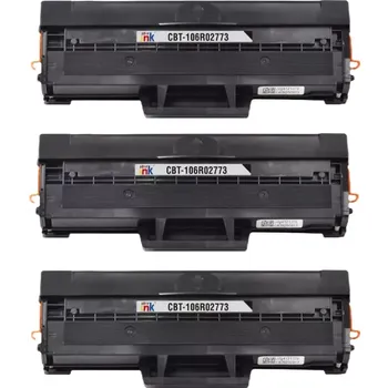 Počítač Starink toner Xerox 3020, 3025, 106R02773 pro tiskárny Xerox (Černý) 3-PACK
