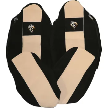 Potah sedadla Potahy sedadel RENAULT č.128 - manšestr - béžovo/černé