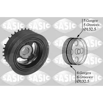 Kliková hřídel Řemenice, klikový hřídel SASIC 2156068