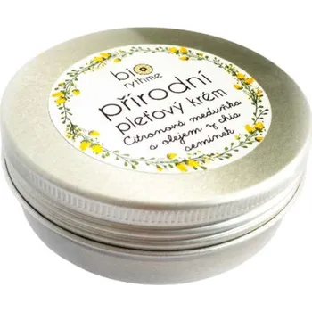 Pleťový krém Biorythme Přírodní pleťový krém – Citronová meduňka bio chia olej 60 ml