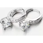 Dámské náušnice stříbro 925 zirkon kruhy PKL-2243