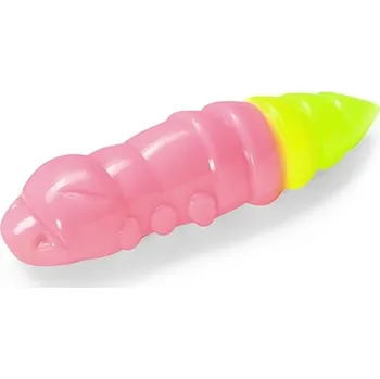 Umělá nástraha FishUp dipovaná umělá nástraha Pupa Bubble Gum / Hot Chartreuse 38mm 8ks