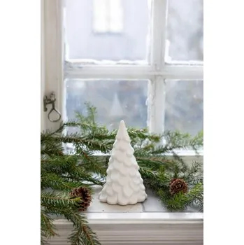 Vánoční dekorace Keramická dekorace stromeček Norrskog 13 cm