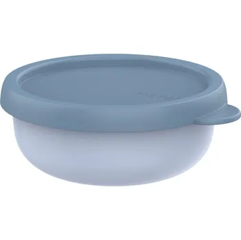 Dóza na potraviny MEPAL LUMINA 250 ml - těsnicí dóza na potraviny do mikrovlnné trouby a myčky, severská modrá