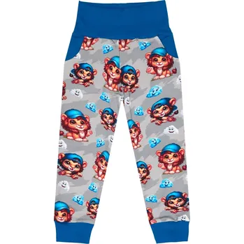 Tepláčky s kapsou - Lvíček Velikost: 152