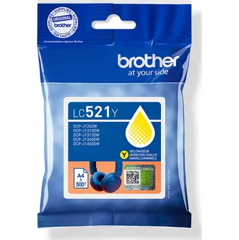 Originální Brother LC-521Y