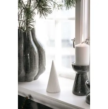 Vánoční dekorace Keramická dekorace stromeček Stigamo 15 cm