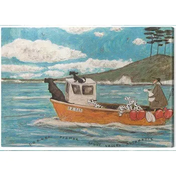 Obraz Obraz na plátně Sam Toft - Dogger, Fisher, Light Vessel Automatic