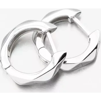 Náušnice Dámské náušnice stříbro 925 broušené kruhy PKL-2242