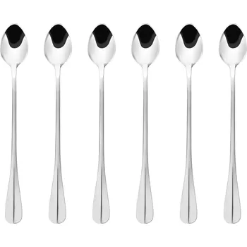 Příbor KULIG CAPRI 6 ks - sada lžiček na latte z nerezové oceli v dárkové krabičce