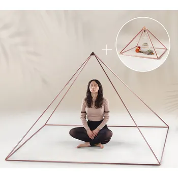 Pyramida Gíza #2v1 měděná meditační pomůcka