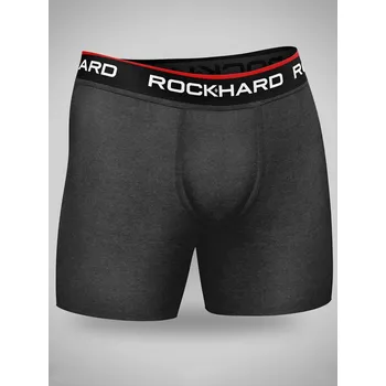 Boxerky Grafitové pánské boxerky Bolf 7001 - 2XL