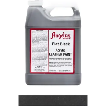 Speciální výtvarná barva Barva na kůži Angelus 944 ml. - Flat Black 101
