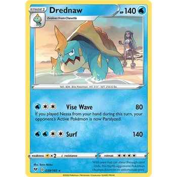 Karetní hra Drednaw 039/185 - Vivid Voltage Typ karty: Reverse Holo