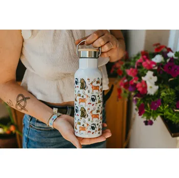 Termoska ePiPí Termoska bambus - Lesní zvířátka Objem: 500ml