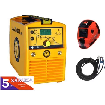 Svářečka Omicron GAMA 1500L PFC + kabely 25/3m + kukla, záruka 3+2 roky