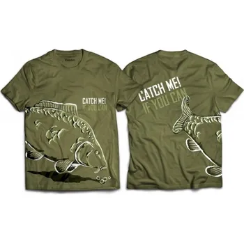 Rybářské oblečení Tričko Delphin Catch me! - XL