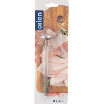 Chov hospodářského zvířete Nerezový analogový teploměr Ø 25 mm s upínacím klipem, 150mm