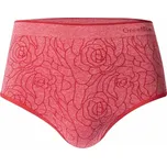 Bezešvé vysoké kalhotky Greenice-3945 L/XL vínová