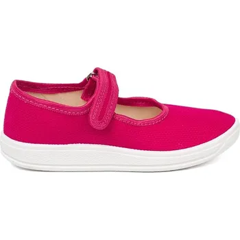 Dívčí tenisky Zajímavé růžové tenisky dětské bez podpatku 35