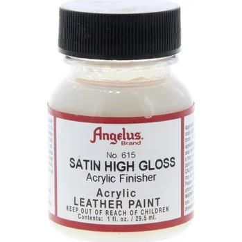 Speciální výtvarná barva Finišer na barvy akrylové Angelus 30-118 ml - 615 Satin Gloss Hard, 30 ml
