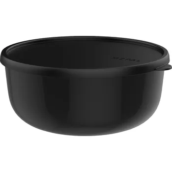 Dóza na potraviny MEPAL LUMINA 3 l - těsnící dóza na potraviny do mikrovlnky a mrazáku z plastu bez BPA, černá