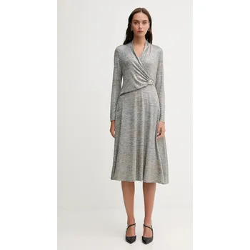 Dámské šaty Šaty Joseph Ribkoff stříbrná barva, midi, 253285 SLV, vel. 48