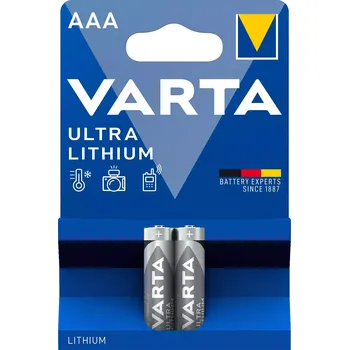 Článková baterie Baterie Varta Ultra Lithium AAA 1100mAh 1.5 V 6103 BL 4ks