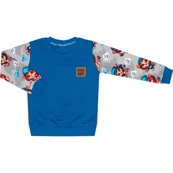 Mikina bez kapuce - Lvíček Velikost: 68