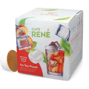 Café René | Peach Ice Tea - Počet kapslí pro Dolce Gusto: 16