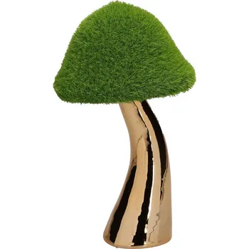 RITUALI DOMESTICI SIAMS PUNTATI 2 ks 20.5 cm - sada dekorativních keramických hub, červeno-bílé