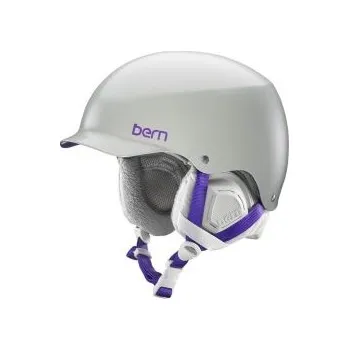 Bern Muse satin grey Šedá; M/L (55,5-59cm) přilba