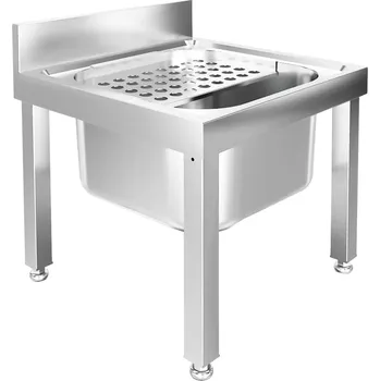 Kuchyňská pracovní deska VÝLEVKA 50x50x50 cm