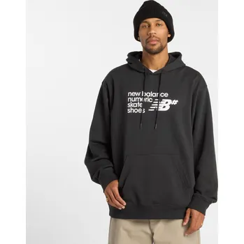 Pánská mikina Pánská mikina New Balance Numeric MT51954BK – černé